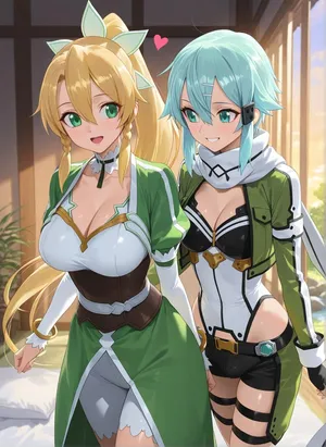 2025-11-07 Leafa x Sinon   RAMETAKI (PATREON) [AI Generated]