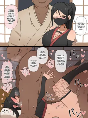 [Yasei Namahamu] A ninja girl who dedicates her body to the sake of her young master [English] [Gagak_Ireng] [Digital]
