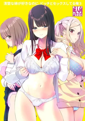 [Ura FMO (Fumio)] Seiso na Ane ga Suki nanoni, Bitch to Sex Shiteru Ore 3