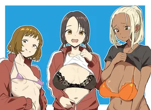 [darashinai-ttei] Nagisa Akane・Ichinose Karina・Himemiya Yuki (Mane Mane Nichi Nichi)