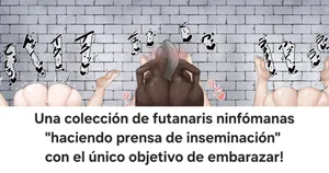 [Sirosoil] Futanari-tachi ga Hitasura Tanetsuke Puresu Suru no o Miru Dake no Sabun-shū | Colección de escenas de solo ver a futanaris haciendo "prensa de inseminación" sin parar [Español]