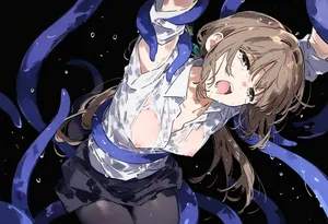 【cl-_-lo】【AI Generated】触手凌辱もの（没ネタ）