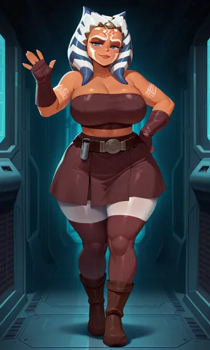 Star Wars - Ahsoka Tano daidoujipv ai generated