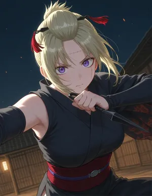 TanukichiARTS - 月詠銀魂[AI Generated]