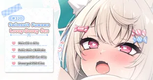 [Hanpen] Swimsuit Fuwawa Lovey-Dovey Sex (Hololive)