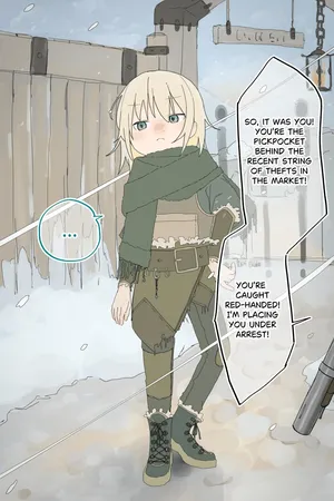 [Sena] Namaikina Suri no Onnanoko ga Heishi ni Toraerarete Zenra ni Mukareru Made I The thief girl is stripped naked [English]